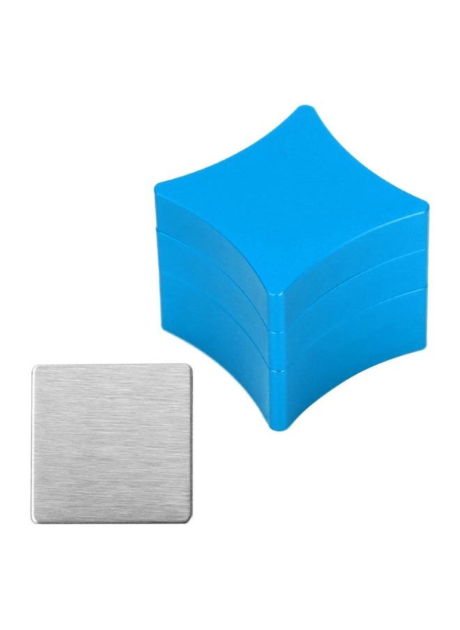 Thoraya Universal Aluminium Snooker Pool Billiard Cue Tip Tips Table Chalk Holder (blue)  - Image 2