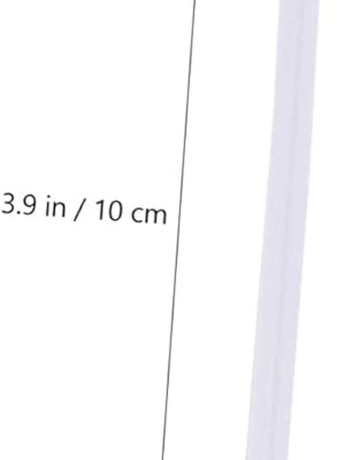 ورقة بيضاء مغطاة بشرائط ختم الأسلاك الحديدية للتغليف الآمن للأغذية والحرف اليدوية 1 عبوة - Image 3