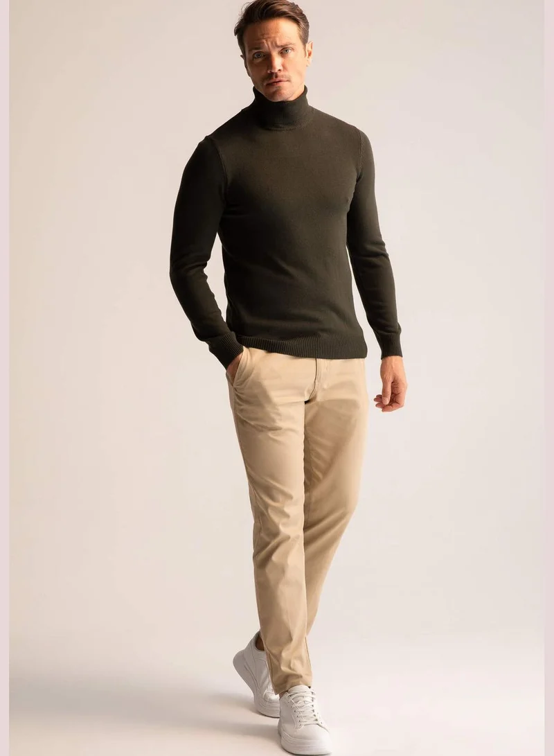 DeFacto Slim Fit Turtleneck Jumper