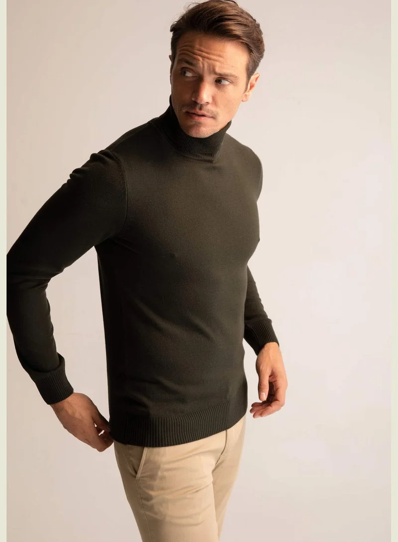 DeFacto Slim Fit Turtleneck Jumper