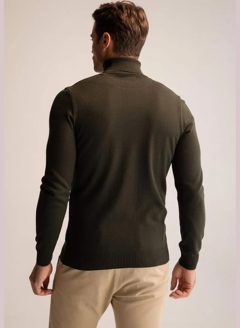 DeFacto Slim Fit Turtleneck Jumper