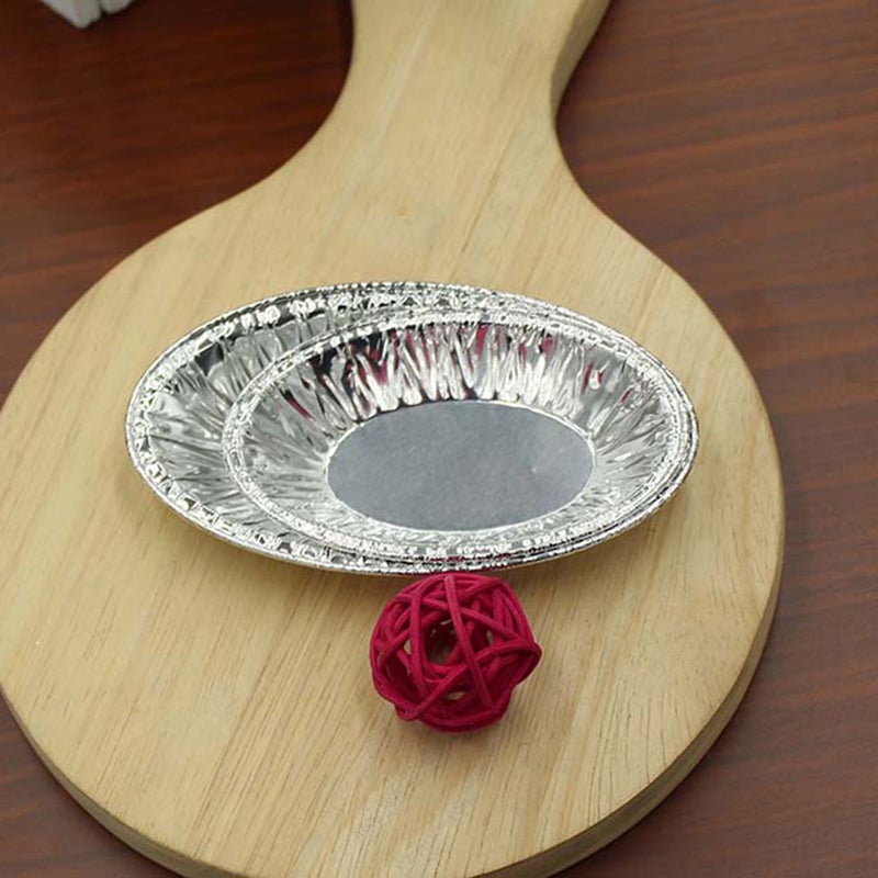 250pcs Disposable Tart Cups Baked Oysters Holder Tartlet Mould Baking Pans (Large Size) - Image 3