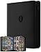RELAEHIH 9 Pocket Top Loader BinderTrading Card Binder with Zipper DoubleSided Premium 288 Toploaders for TCG MTG Sport Cards Black - Image 3