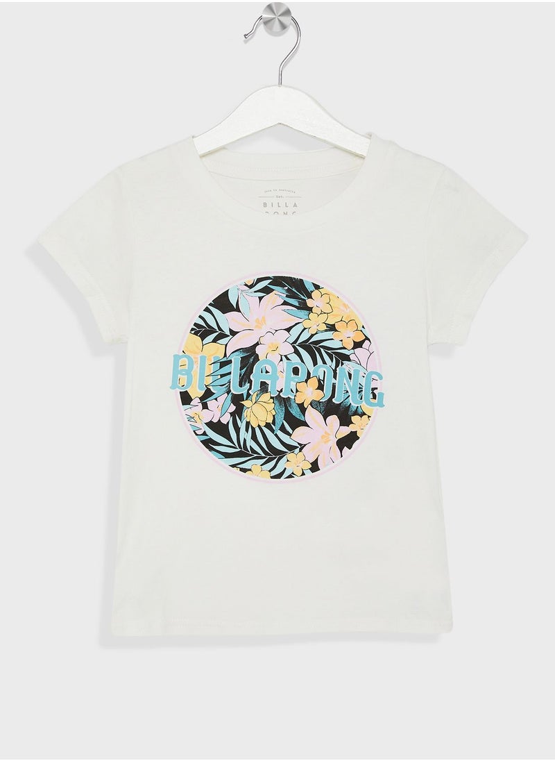 Billabong - Kids Mermaid Feels T-Shirt - Image 1