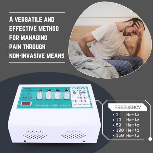 Physiogears Automode 4 Channel Tens Machine for Physiotherapy Tens Auto Mode 4 Channel Euquipment for All Pain Relief Device with One Year Warranty - Image 4