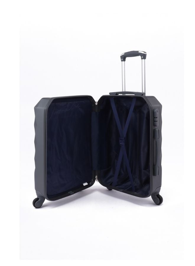 ليمرا مجموعة شنط سفر من ليمرا مكون من 5 حقائب أمتعة بتصميم صلب و حديث لون رمادي غامق - Image 4