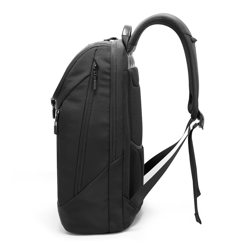 Red Lemon BANGE Captain Business Smart Backpack Waterproof fit 15.6 Inch Laptop Backpack, Travel Durable Backpack for Men and Women (Black - Version 2.0) - Image 5