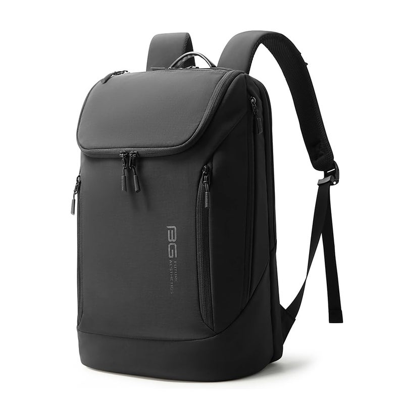 Red Lemon BANGE Captain Business Smart Backpack Waterproof fit 15.6 Inch Laptop Backpack, Travel Durable Backpack for Men and Women (Black - Version 2.0) - Image 1