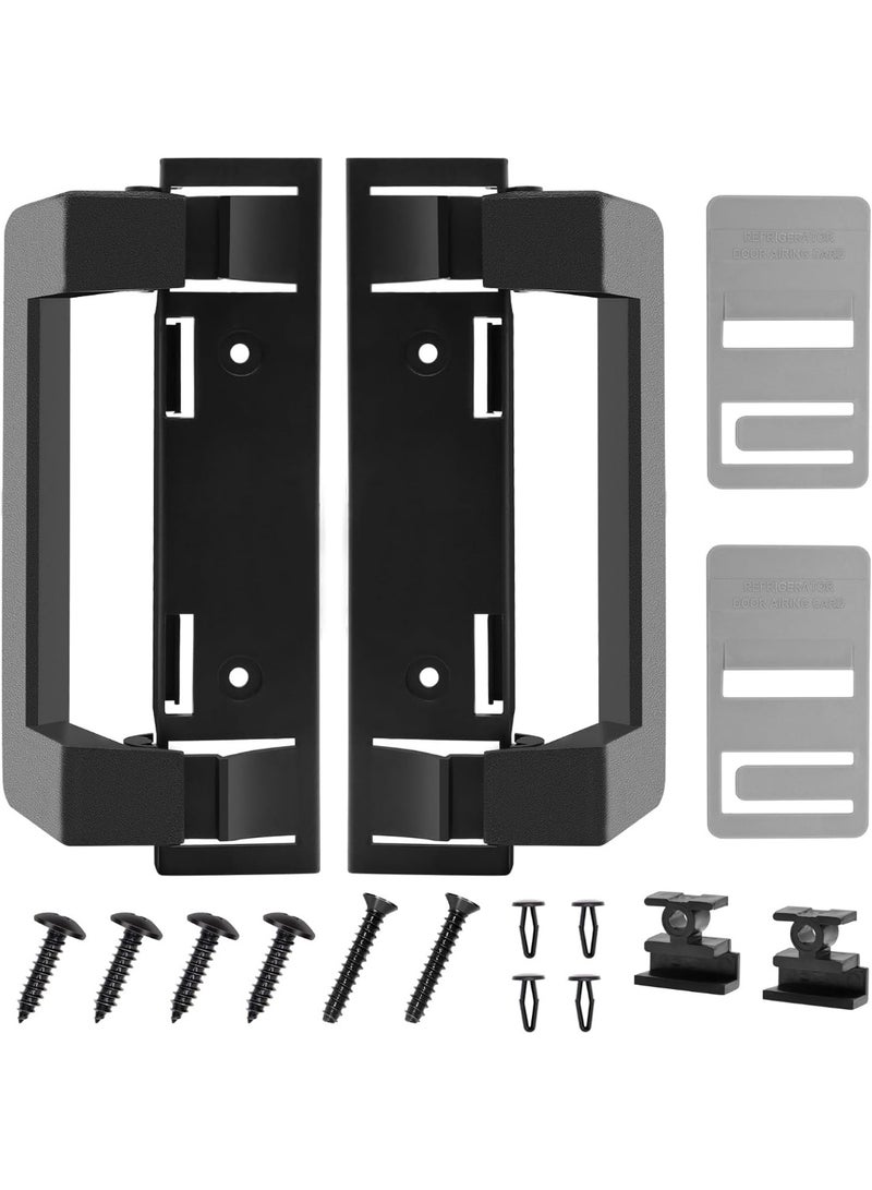 2 حزمة 3316882900 مقبض باب ثلاجة RV لـ Dometic ، قطع غيار ثلاجة لـ Dometic DM2872 DM2672 DM2682 DM2882 ، مقبض باب ثلاجة RV Camper مع بطاقة تهوية - Image 1