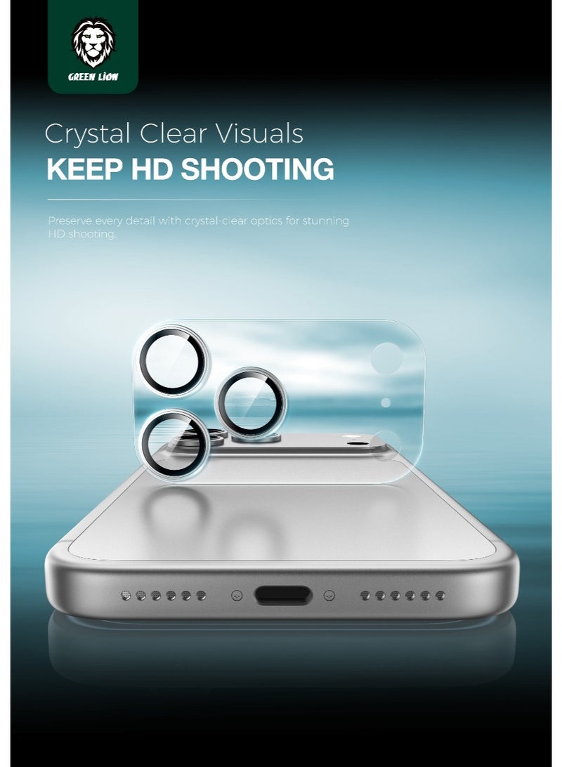 GREEN LION Camera Lens Protector for iPhone 17 Pro Max / 9H Hardness / Scratch & Impact Resistant / Ultra-Clear HD / Easy Installation / Full Screen Coverage - Image 5