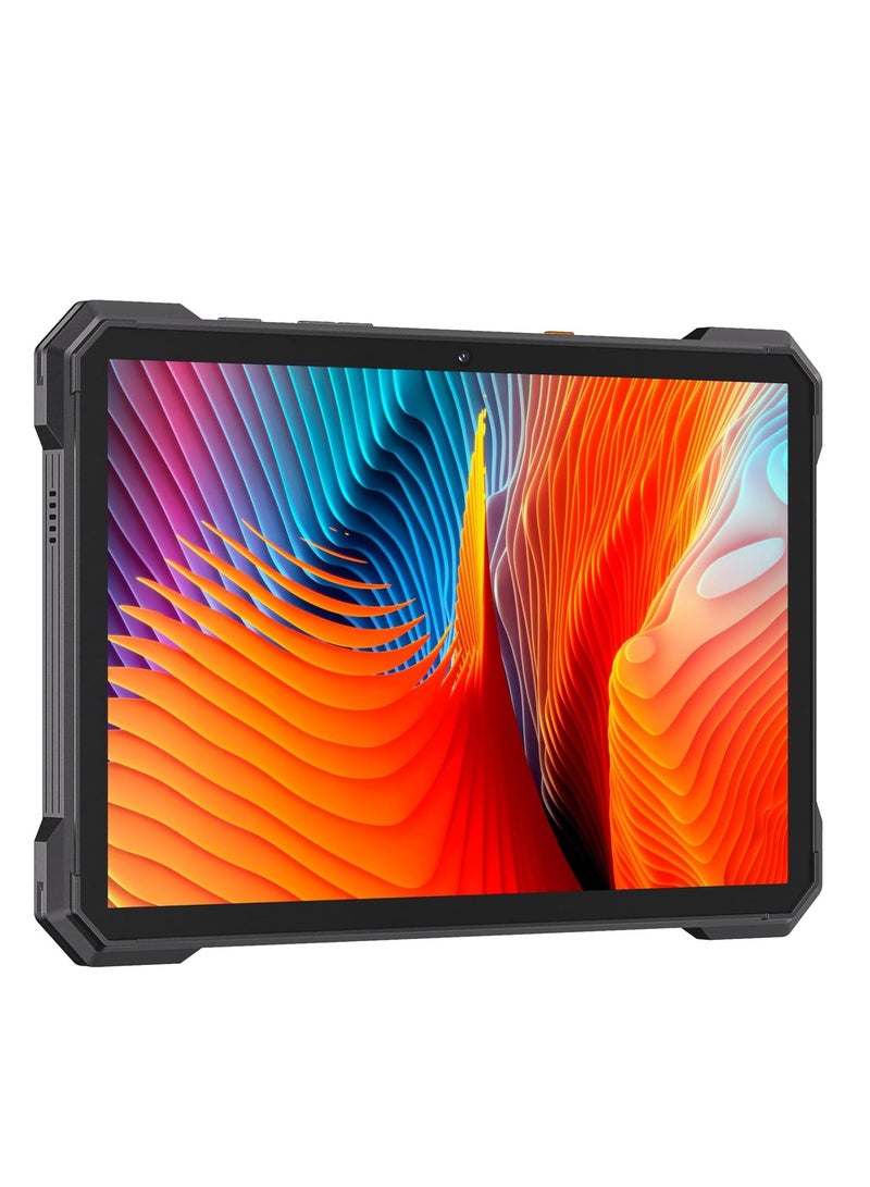 Cubot Tab KingKong S Rugged Tablet 10.1-Inch HD+ 90Hz Display Android 15 6GB RAM 256GB Storage Dual SIM 48MP Rear Camera 16MP Front Camera 33W Fast Charging IP68/IP69K MIL-STD-810H Black - Image 3