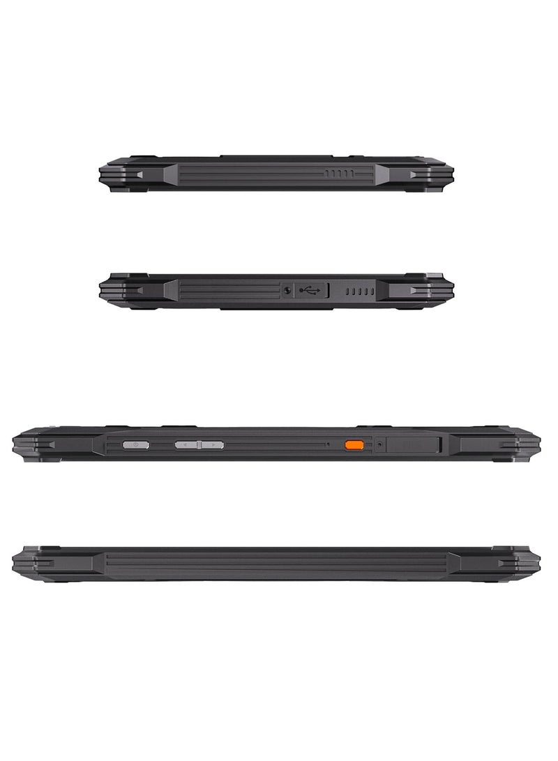 Cubot Tab KingKong S Rugged Tablet 10.1-Inch HD+ 90Hz Display Android 15 6GB RAM 256GB Storage Dual SIM 48MP Rear Camera 16MP Front Camera 33W Fast Charging IP68/IP69K MIL-STD-810H Black - Image 4