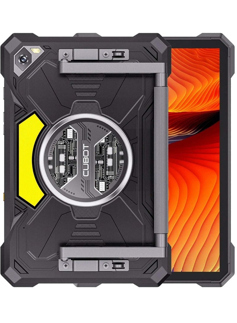 Cubot Tab KingKong S Rugged Tablet 10.1-Inch HD+ 90Hz Display Android 15 6GB RAM 256GB Storage Dual SIM 48MP Rear Camera 16MP Front Camera 33W Fast Charging IP68/IP69K MIL-STD-810H Black - Image 1