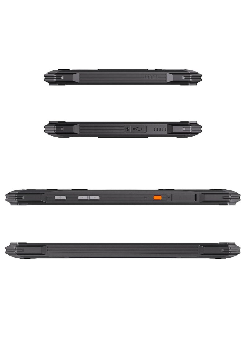 Cubot Tab KingKong S Rugged Tablet 10.1-Inch HD+ 90Hz Display Android 15 6GB RAM 256GB Storage Dual SIM 48MP Rear Camera 16MP Front Camera 33W Fast Charging IP68/IP69K MIL-STD-810H Black - Image 5