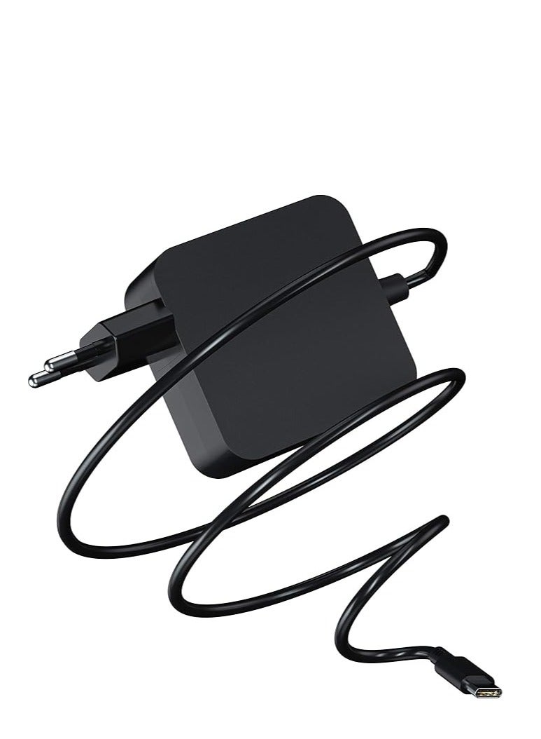 65W Type C USB C Laptop Adapter Charger Compatible With HP MacBook Pro/Air, Lenovo ThinkPad Yoga  - Image 1