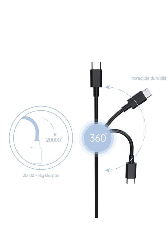 65W Type C USB C Laptop Adapter Charger Compatible With HP MacBook Pro/Air, Lenovo ThinkPad Yoga  - Image 4