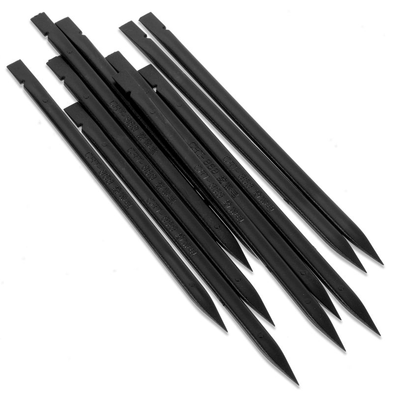 FdcLixuvol 30 Pieces Black Plastic Pry Tool Antistatic Spudger Mobile Cell Phone Repair Tools Kit Black Spudger Tool Electronics Pry Tools for Laptop Electronics Smartphone Unmanned Aerial Vehicle Repairing - Image 3