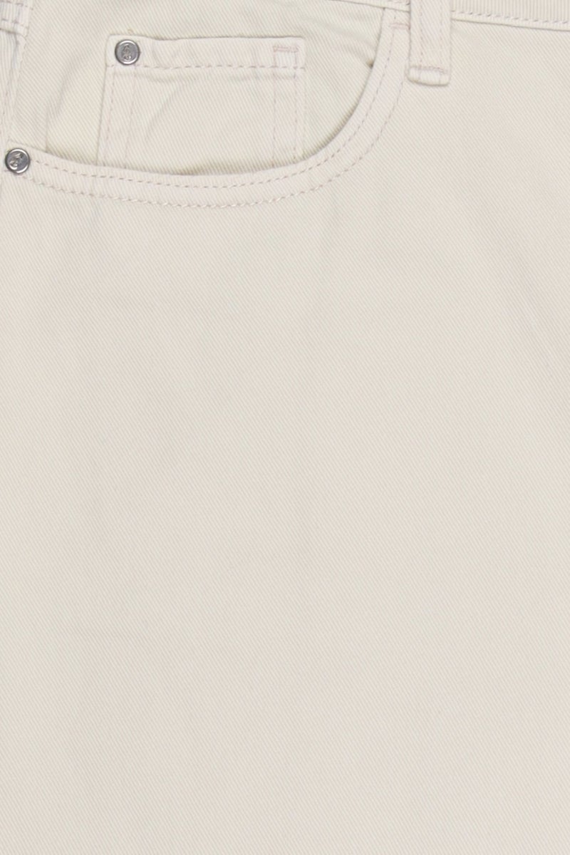 Threadbare Women Solid Denim Shorts, Beige - Image 5
