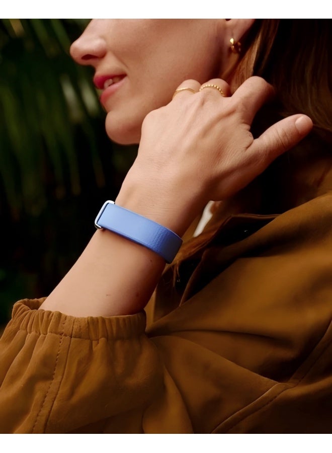 Compatible with Google Fitbit Air Nylon Loop Strap - Official Look Replica - Image 2