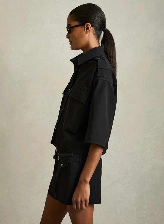REISS Cropped Shaket