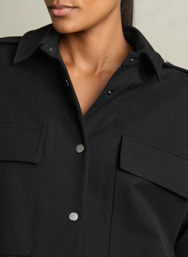 REISS Cropped Shaket