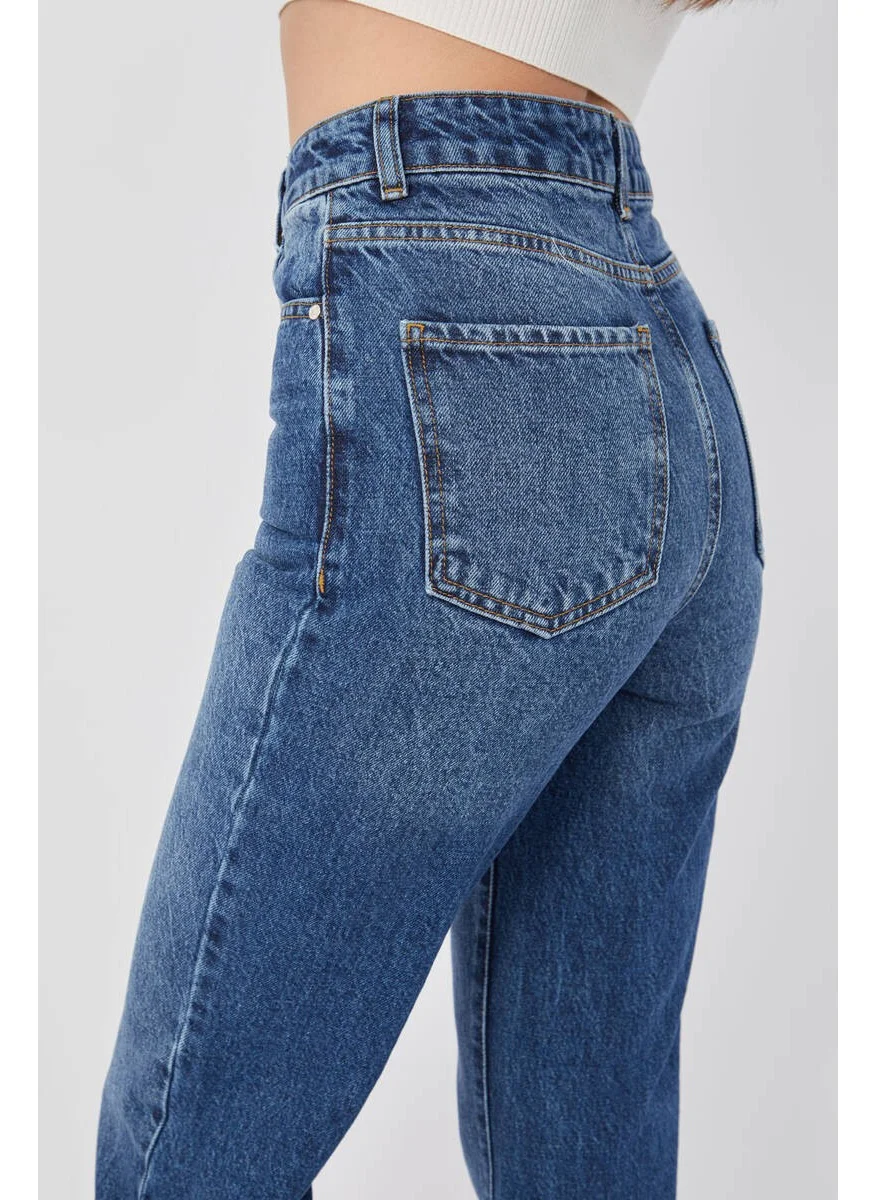 Banny Jeans Women's Dark Blue Palazzo Jeans
