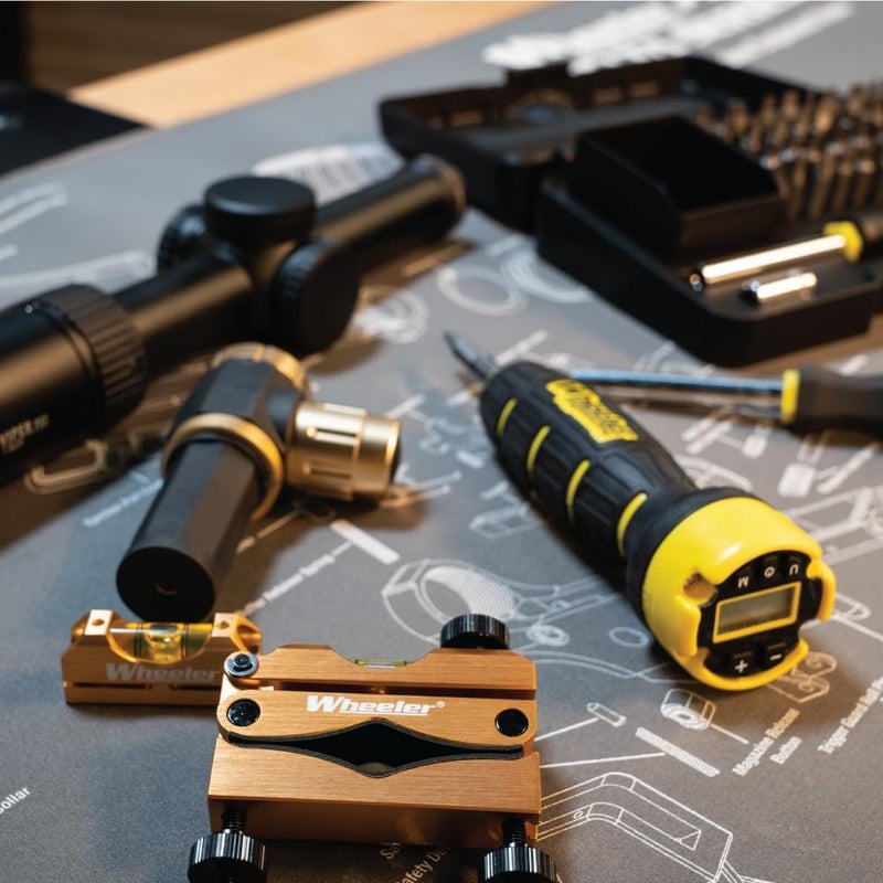 Wheeler Professional Laser Bore Sighter with Magnetic Connection, Multiple Caliber Usage and Storage Case for Scope Mounting, Gunsmithing and Maintenance - Image 3