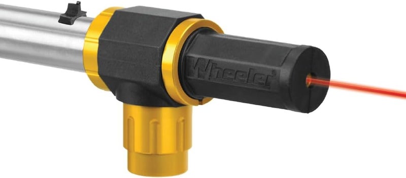 Wheeler Professional Laser Bore Sighter with Magnetic Connection, Multiple Caliber Usage and Storage Case for Scope Mounting, Gunsmithing and Maintenance - Image 1