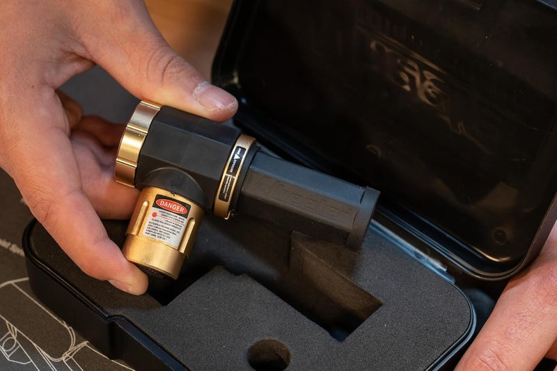 Wheeler Professional Laser Bore Sighter with Magnetic Connection, Multiple Caliber Usage and Storage Case for Scope Mounting, Gunsmithing and Maintenance - Image 4