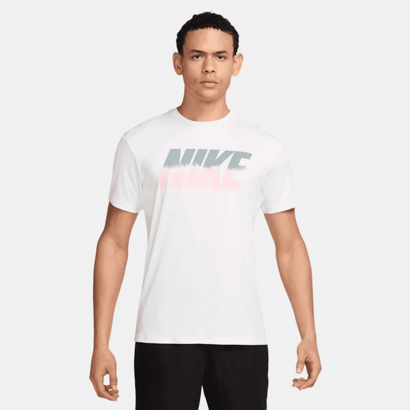 نايكي تيشيرت السباحة لوجو هيدروجارد للرجال