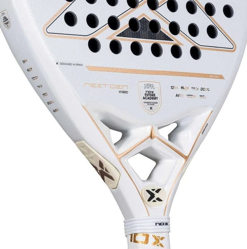 Nox Nextgen Pro Hybrid 12K NFA Series Padel Racket - Image 3