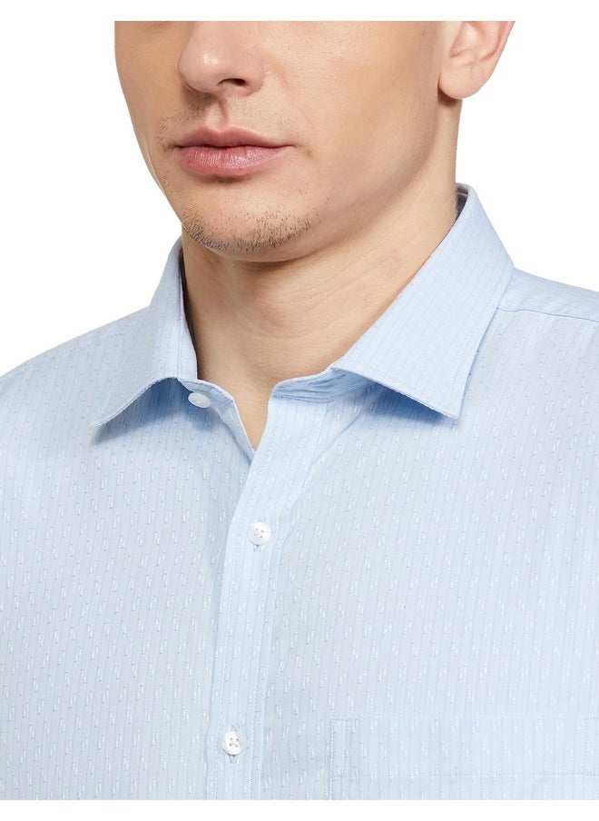 بارك أفينيو - قميص بارك أفينيو رجالي بقصّة Slim Fit (PMSX17134-B2_Light Blue 40) - Image 1
