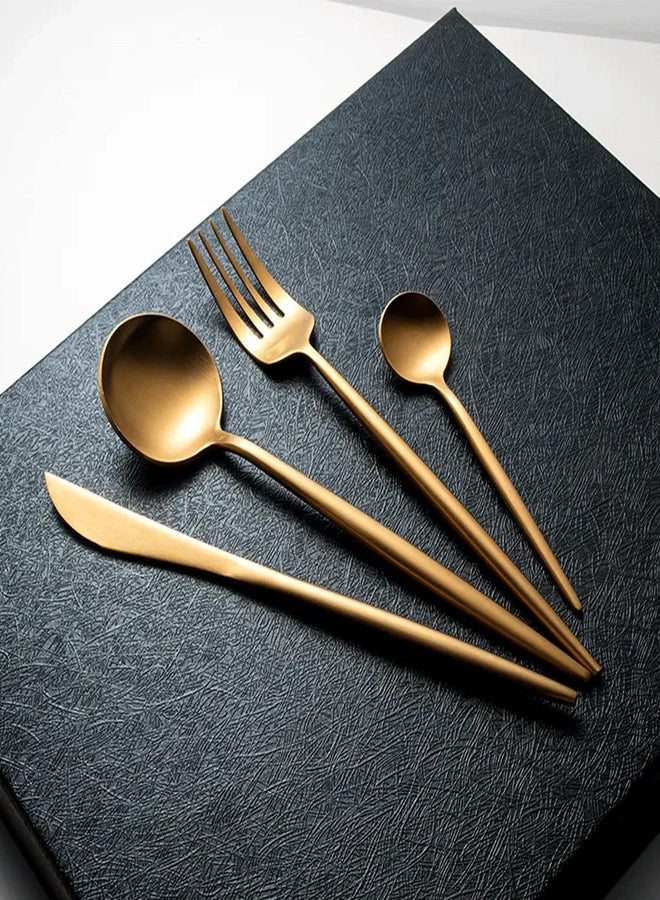 VAV GET 24-Piece Flatware Cutlery Set For 6 People - Image 2