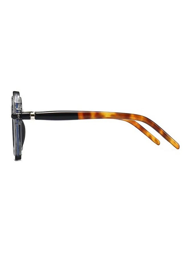 Dervin Blue Light Blocking Blue Cut Zero Power anti-glare Retro Square Eyeglasses frame for Eye Protection from UV by Computer/Tablet/Mobile/Laptop - Image 4