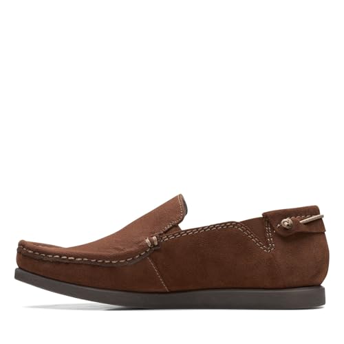 Clarks Men's ShacreLiteStep Loafer, Brown, 10.5 - Image 4