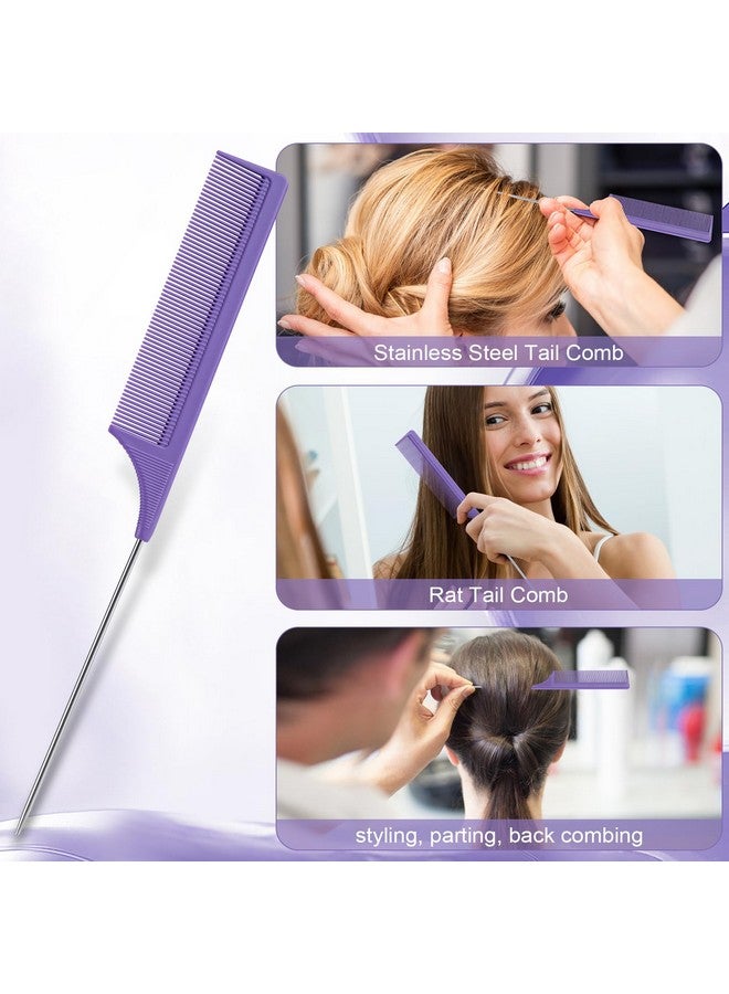 O BRUSHZOO Hair Brush Set Hair Brushes For Women Men Kid Detangler Brush For Wet Dry Curly Hair Detangling Hair Combs For Parting Styling Hairbrush For Thick Fine Thin Hair Care - Image 4