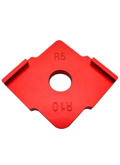 Portable Handheld Edge Trimmer Router Carving Machine Round Corner Template R Board Electric Wood Milling Diy Woodworking Tools-Model:R5/10