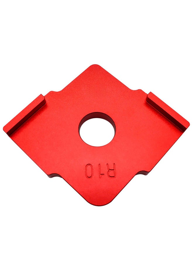 Generic - Portable Handheld Edge Trimmer Router Carving Machine Round Corner Template R Board Electric Wood Milling Diy Woodworking Tools-Model:R5/10 - Image 1