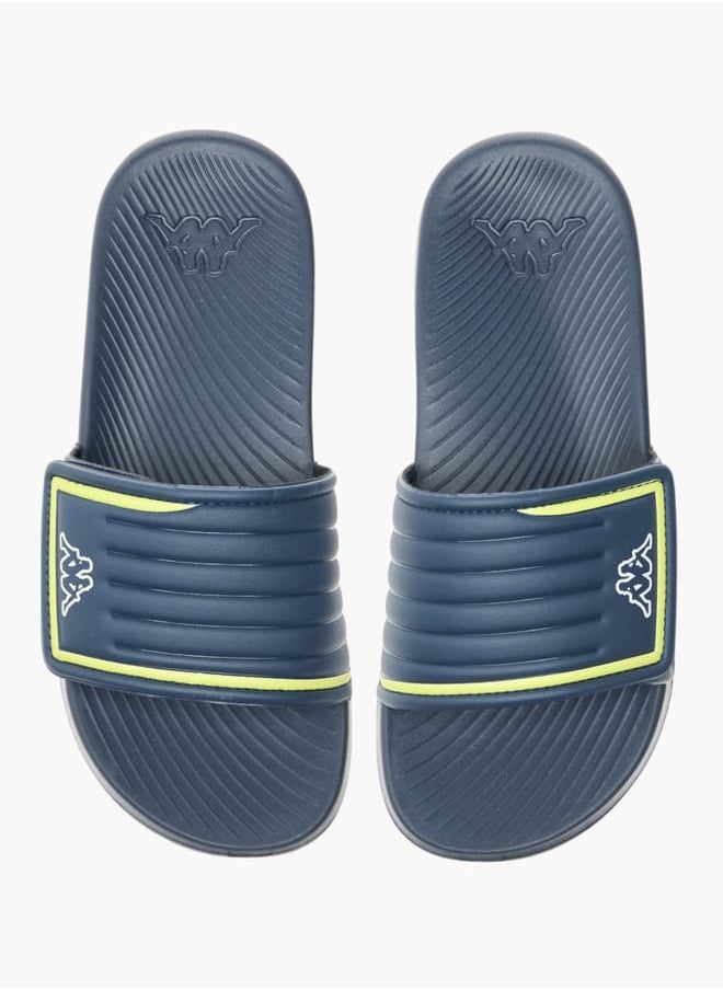 Kappa - Boys' Textured Slip-On Slides - Image 1