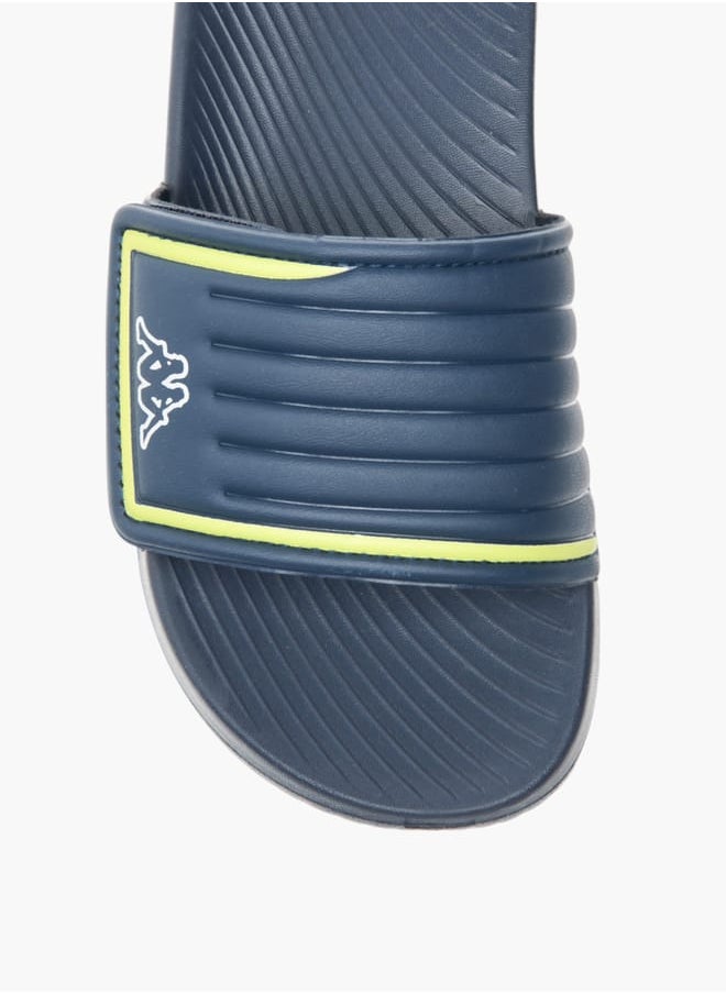 Kappa - Boys' Textured Slip-On Slides - Image 1