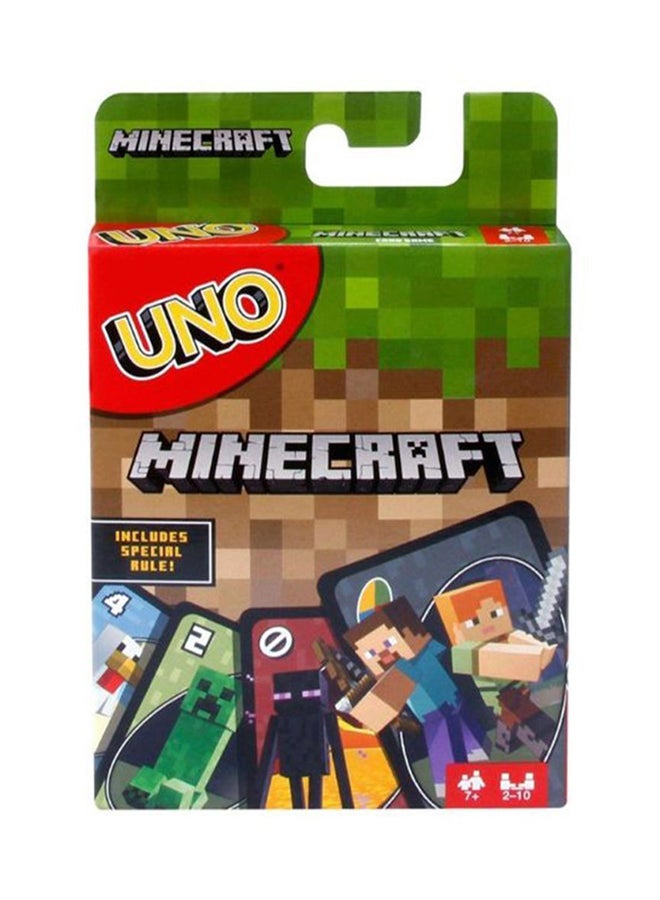 Games Uno Minecraft Card Game - Image 1