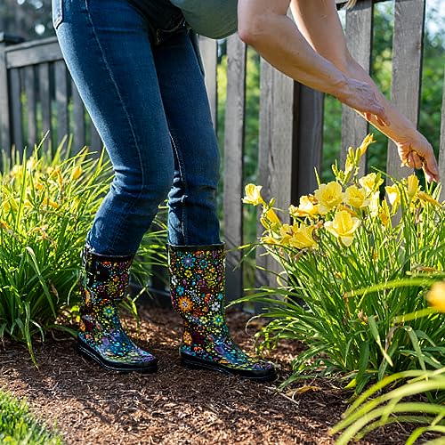 Western Chief Women's Tall Waterproof Rain Boot Outdoor Garden Shoes - Image 2