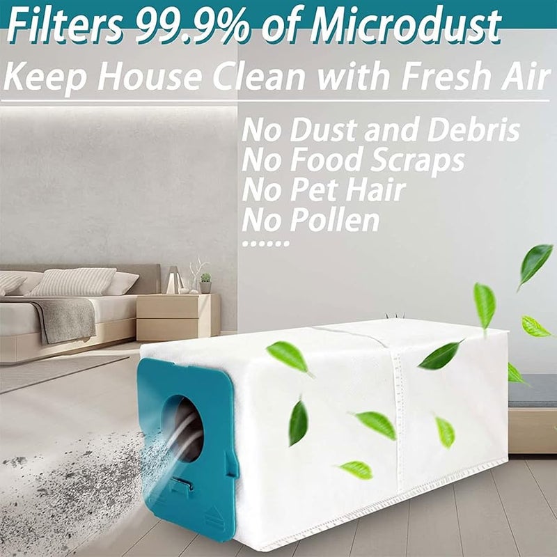 Reusable Garbage Bags 6 Pieces For VS20A95923W Clean Station Base Replacement - Image 5