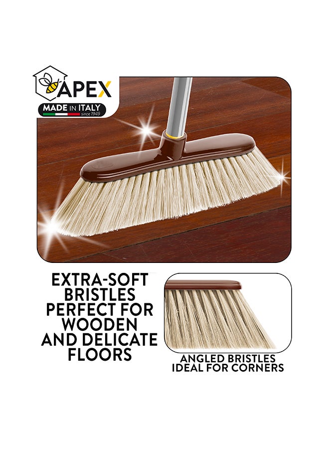 APEX Broom for wooden floors & 3-parted handle - Image 4