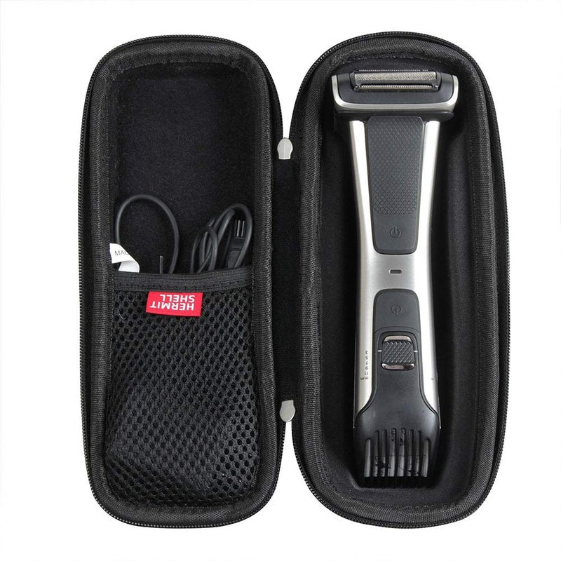 Hermitshell Hard Travel Case for Philips Norelco BG703049 Bodygroom Series 7000 Body Trimmer Shaver
