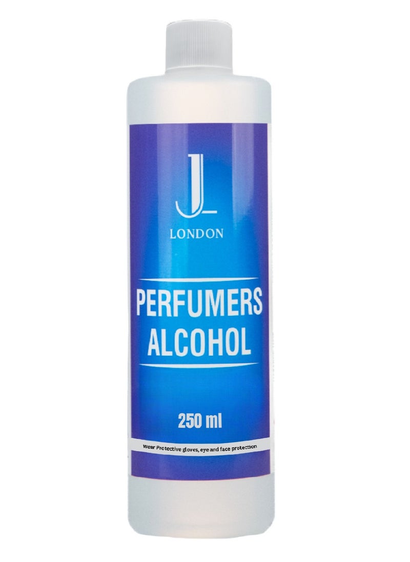 JAN LONDON Jan London's Perfumers Alcohol, Ethanol, Isopropyl Myristate, and Propylene blend empowers you to create custom scents for perfumes, aftershaves, diffusers, and room sprays 250ml  - Image 1
