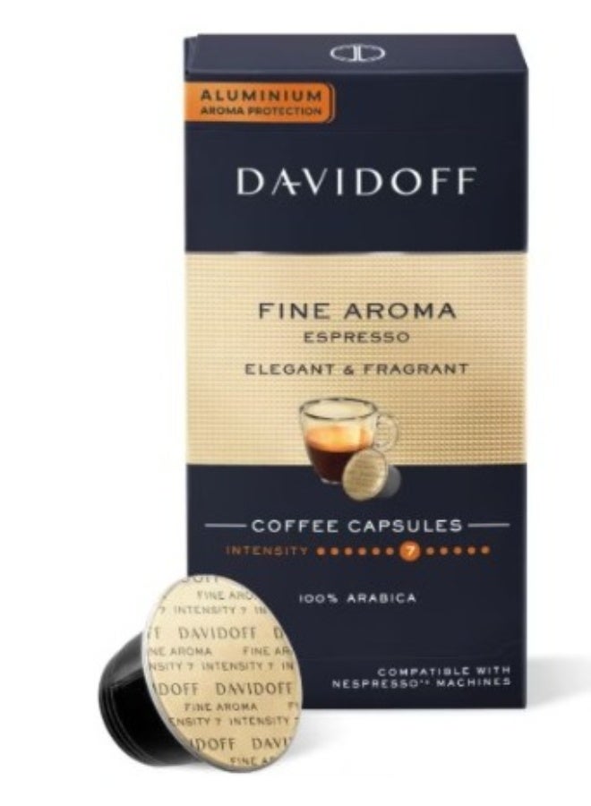 دافيدوف كبسولات قهوة دافيدوف فاين أروما ٥٥ غرام ١٠ - Image 1