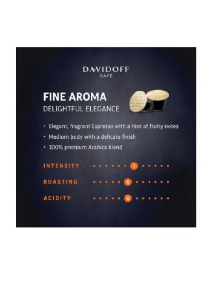 دافيدوف كبسولات قهوة دافيدوف فاين أروما ٥٥ غرام ١٠ - Image 2