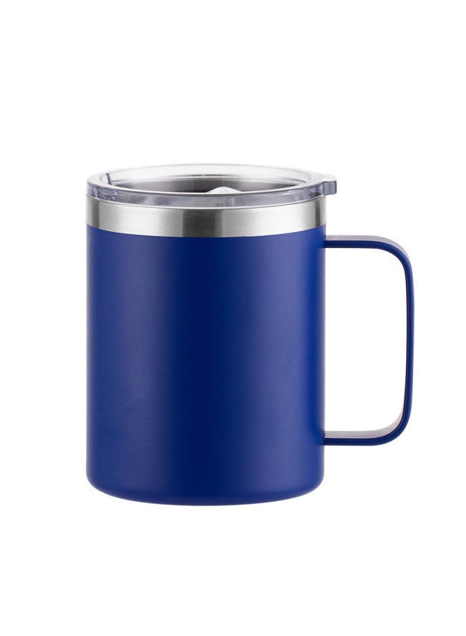 12oz Handle Office Cup Stainless Steel Tumbler Christmas Gift Diy Coffee Cup To Figure Logo Red Wine Cup
