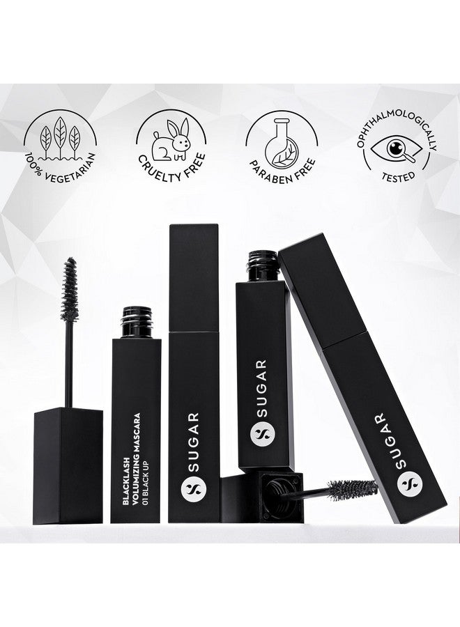 SUGAR Cosmetics Blacklash Volumizing Mascara - 01 Black Up - Image 5